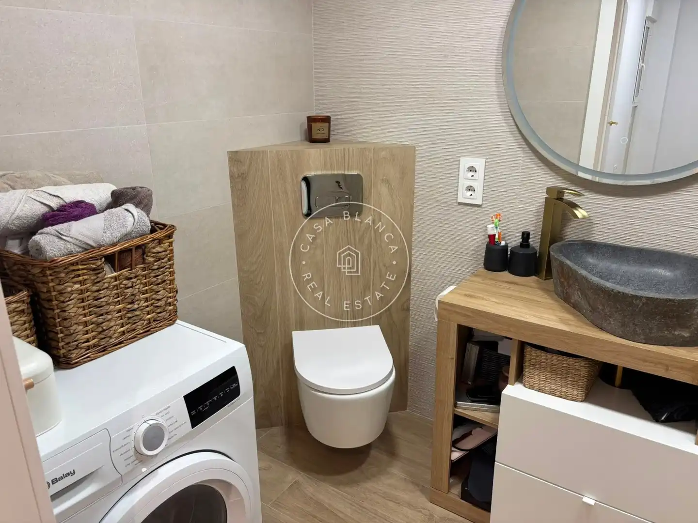 Bathroom of Apartments for sale in Lloret de Mar  with Air Conditioner, Heating and Terrace