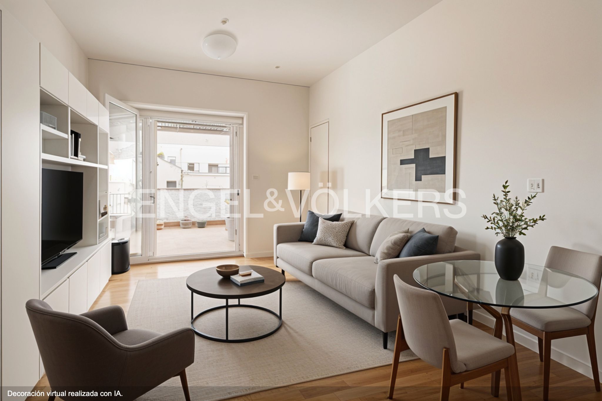 Living room of Attic for sale in  Barcelona Capital  with Heating, Terrace and Balcony