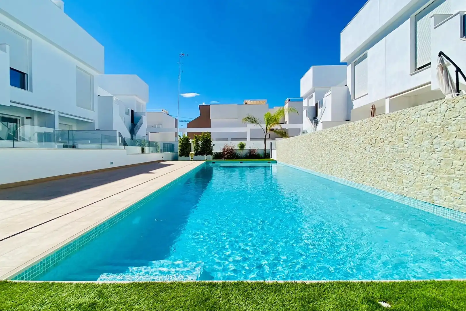 Piscina de Apartamento en venta en Pilar de la Horadada