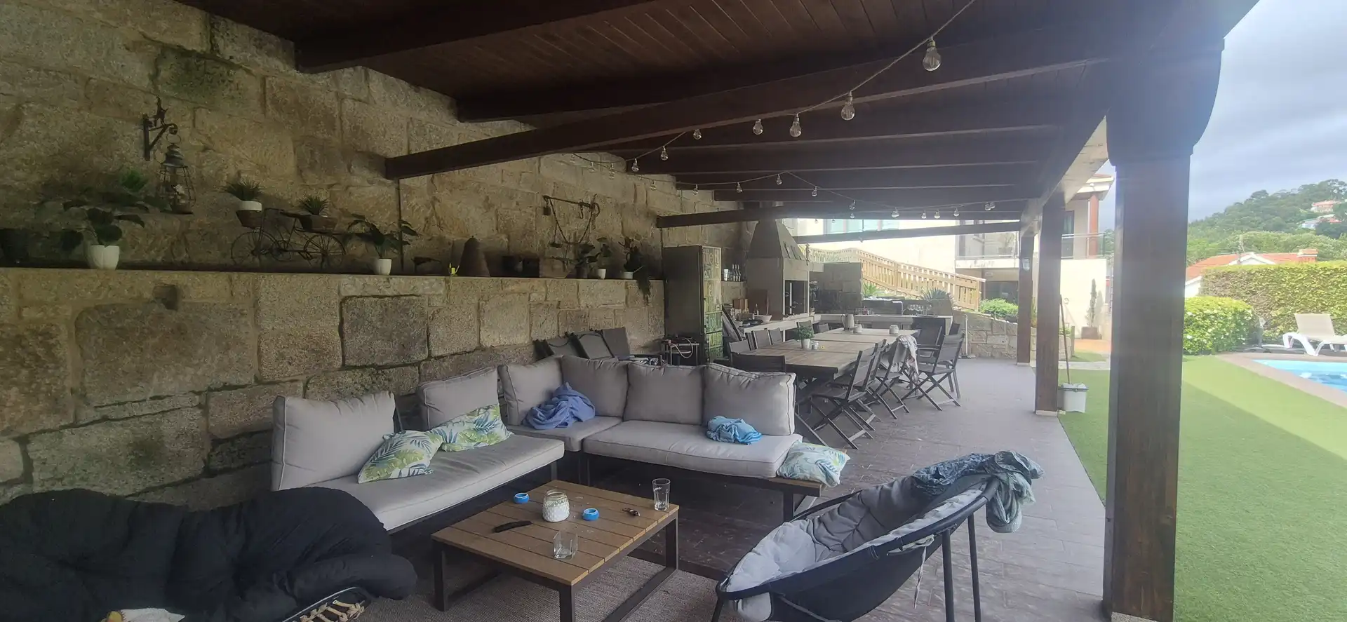 Terraza de Casa o chalet en venta en Vigo  con Aire acondicionado, Calefacción y Jardín privado