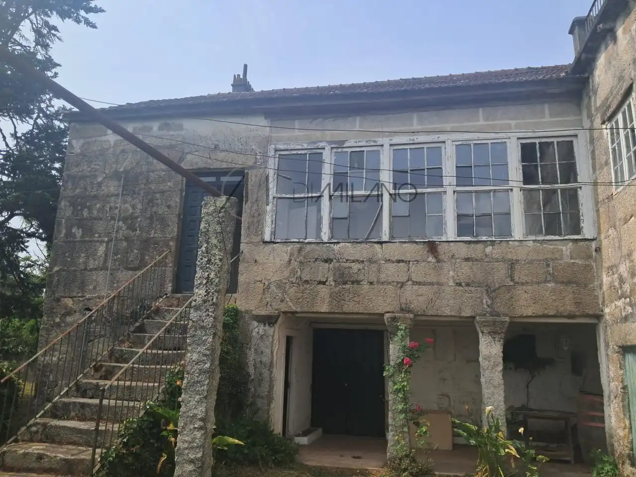 Exterior view of Houses for sale in Salvaterra de Miño  with Private garden