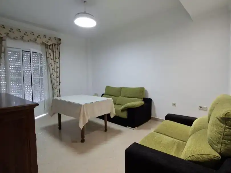 Sala d'estar de Pis en venda en Bornos amb Aire condicionat, Jardí privat i Moblat