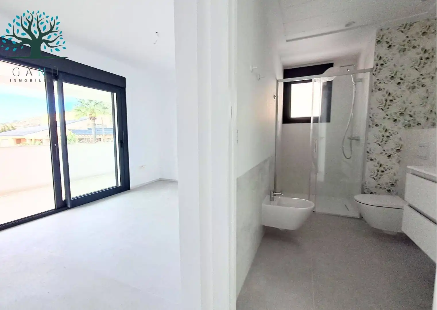 Baño de Casa o chalet en venta en Mazarrón con Aire acondicionado, Calefacción y Terraza