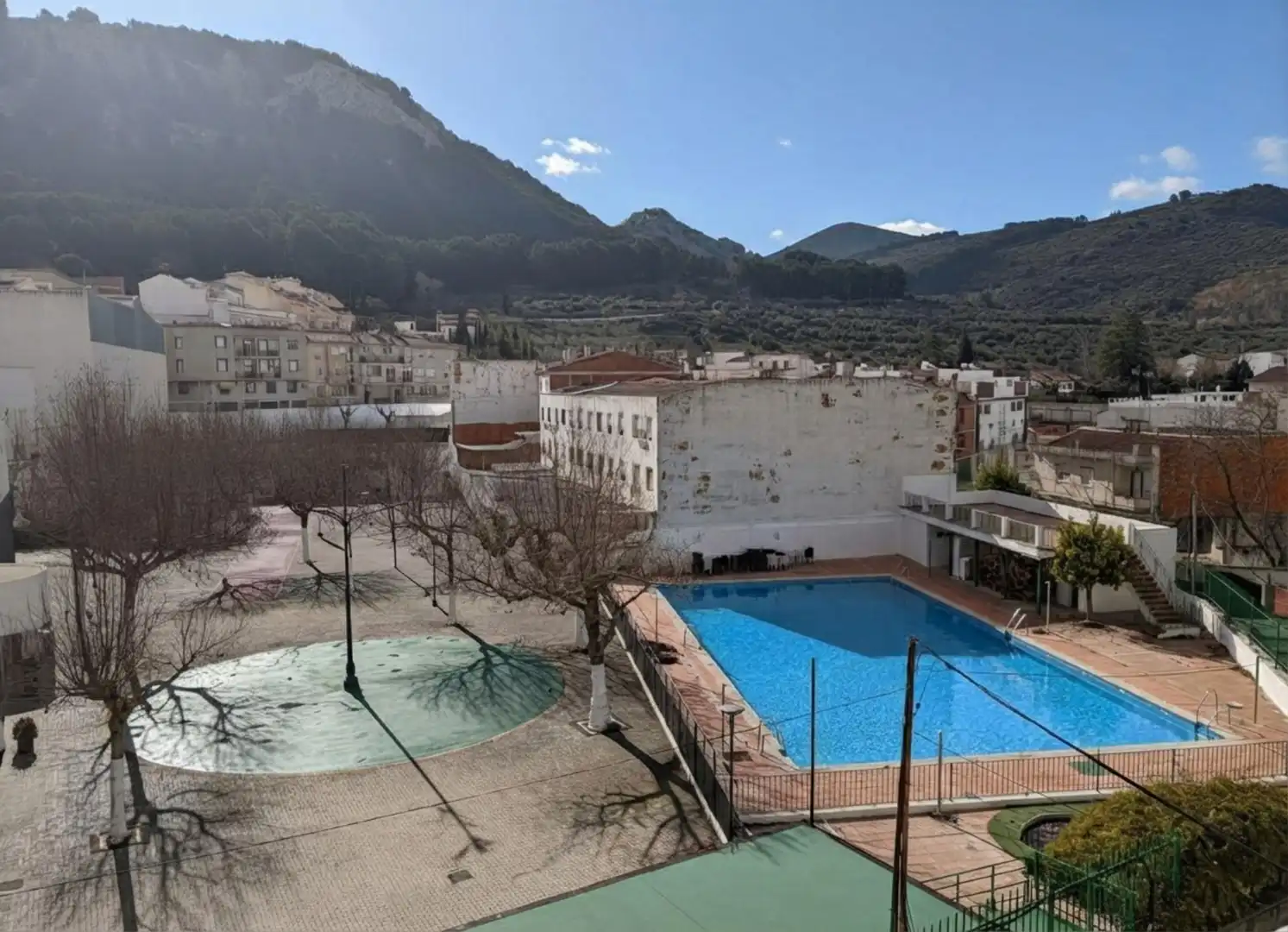 Vista exterior de Piso en venta en Jamilena con Balcón