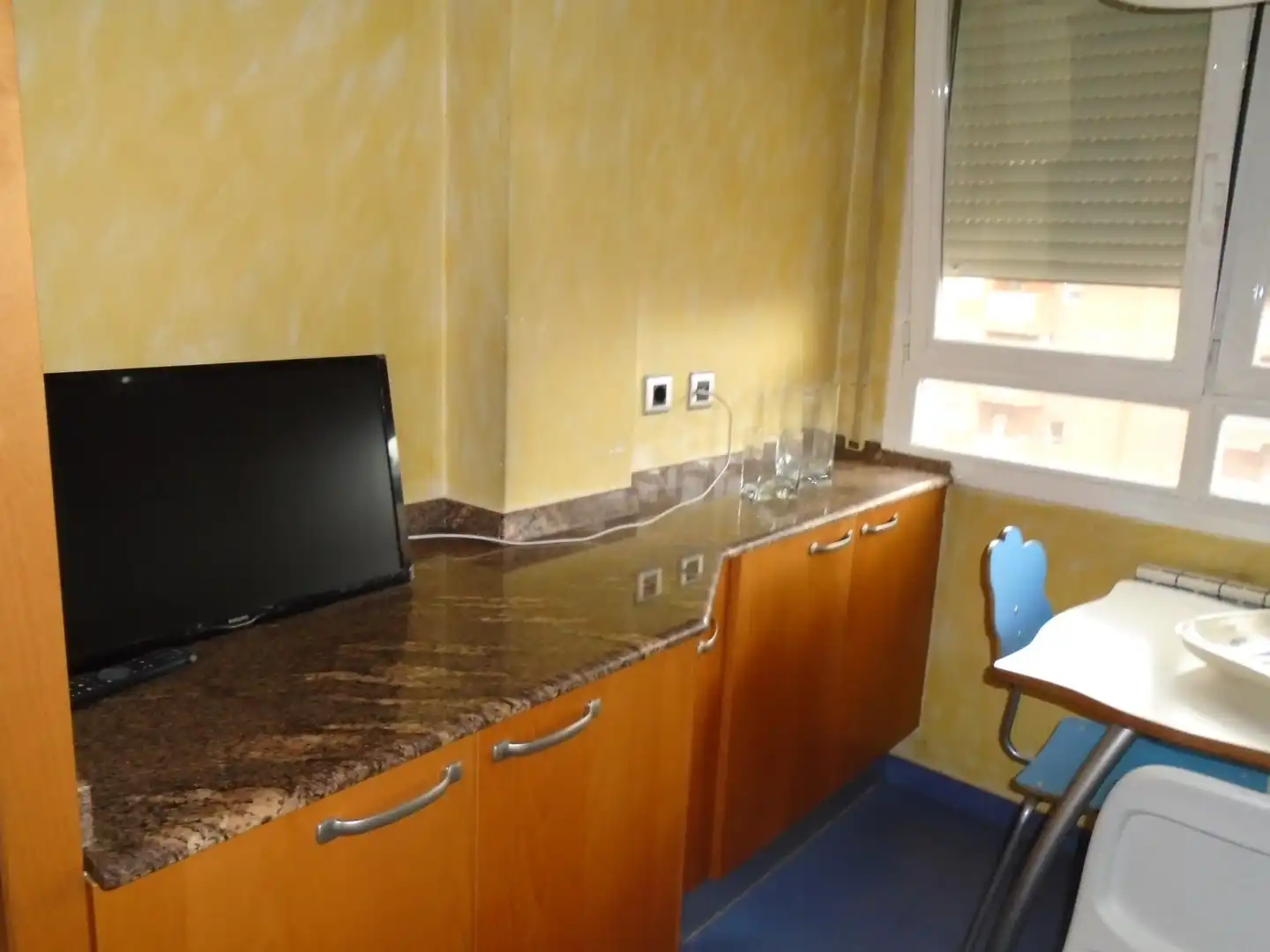 Cocina de Piso de alquiler en Lleida con Calefacción, Amueblado y Balcón