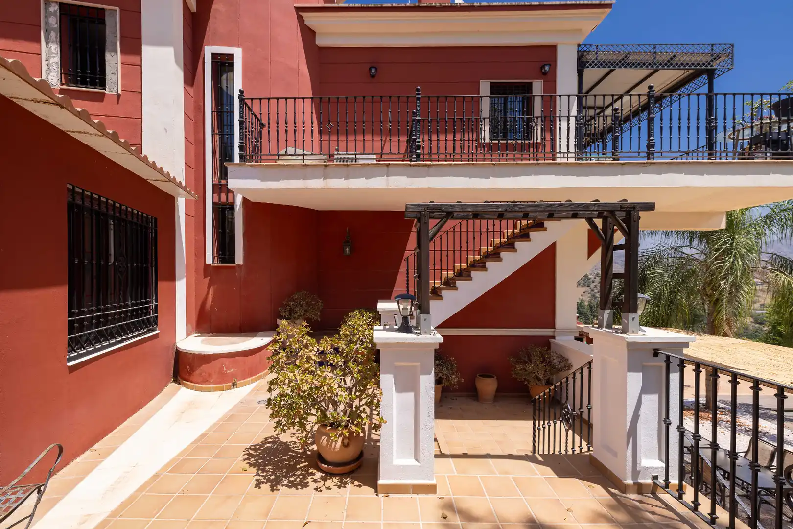 Terrasse von Haus oder Chalet zum Verkauf in Málaga mit Klimaanlage, Heizung und Privatgarten