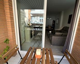 Balcony of Flat to rent in  Barcelona Capital  with Air Conditioner, Heating and Furnished