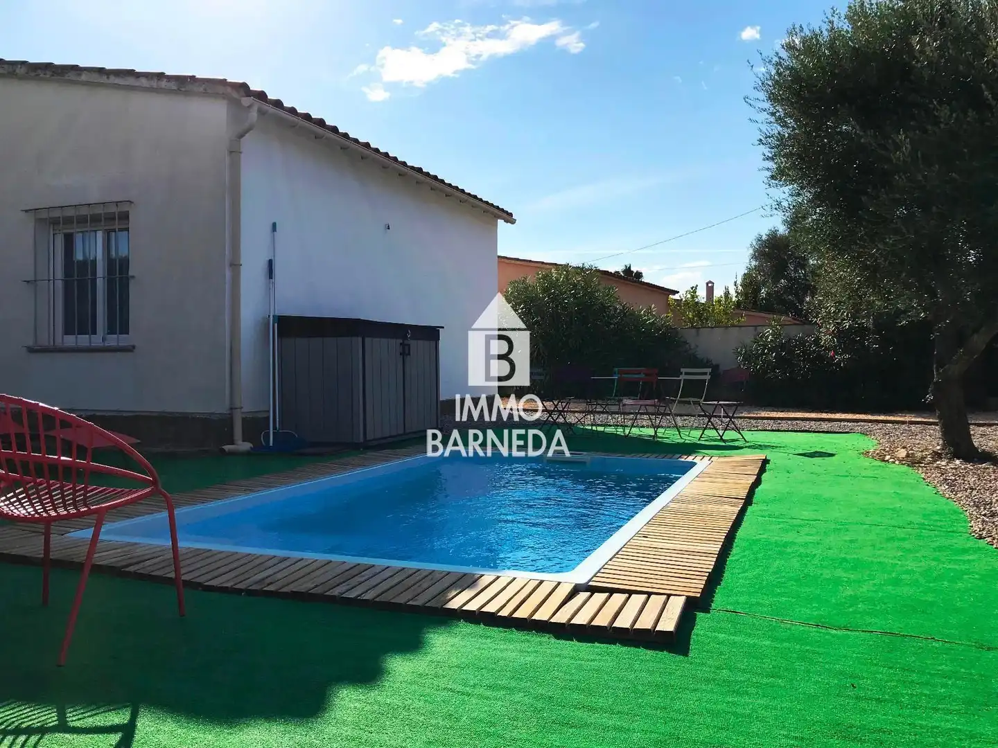 Piscina de Casa o xalet en venda en Roses amb Aire condicionat, Terrassa i Traster
