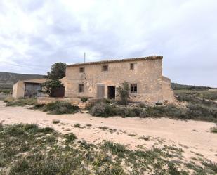 Exterior view of Country house for sale in Jumilla  with Storage room