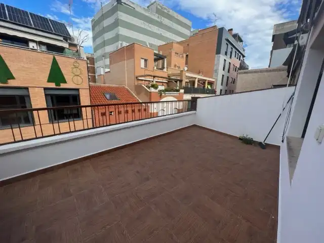 Terrace of Flat for rent in Puertollano  with Air Conditioner, Heating and Parquet flooring