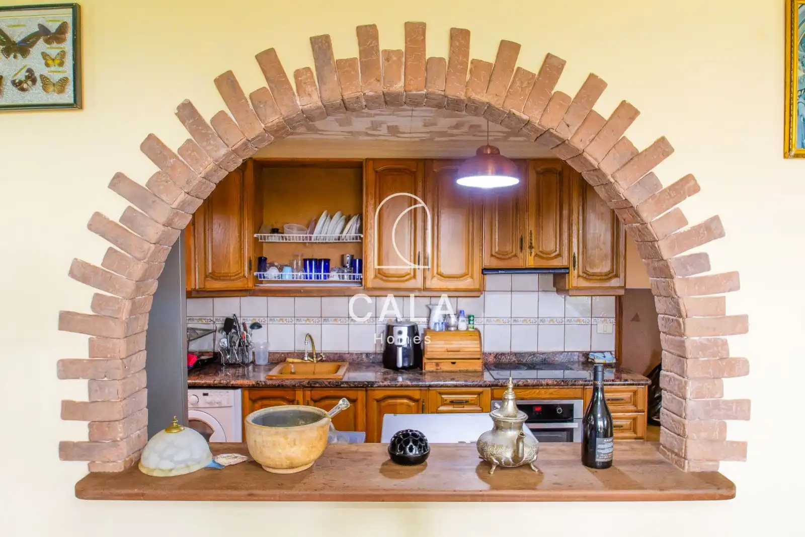 Cocina de Casa o chalet en venta en La Orotava con Jardín privado, Terraza y Piscina
