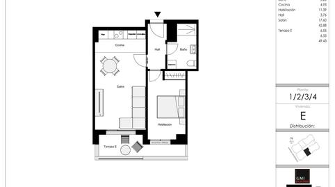 Foto 2 de Apartament en venda a San Mamés - La Palomera, León Capital