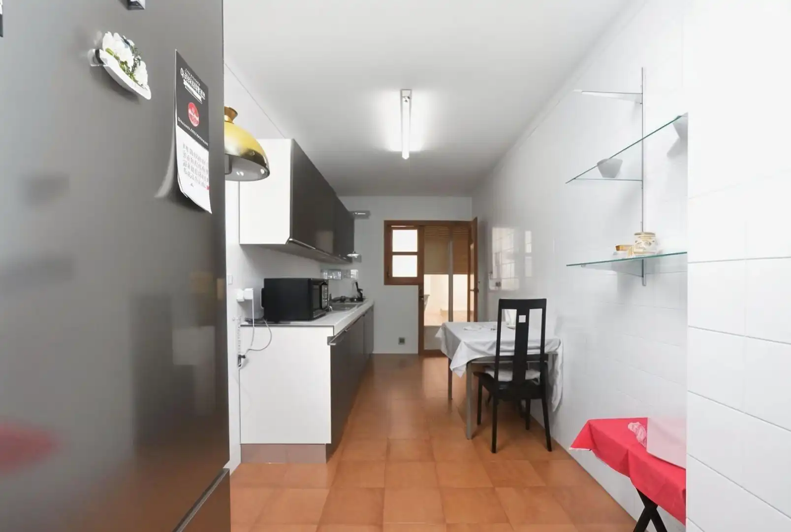 Kitchen of Flat for sale in  Palma de Mallorca  with Air Conditioner, Terrace and Furnished
