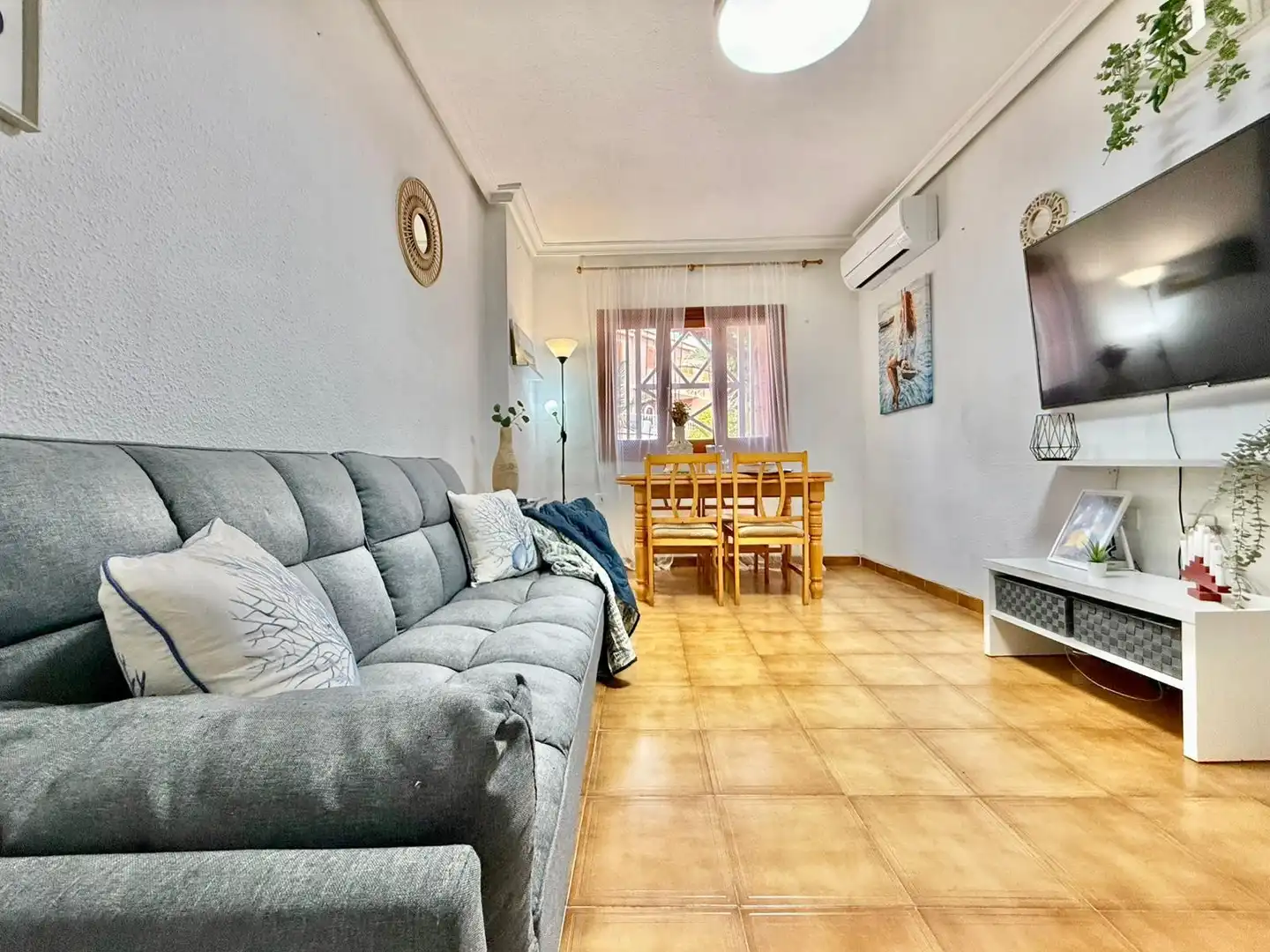 Living room of Apartments for sale in San Pedro del Pinatar  with Air Conditioner and Private garden