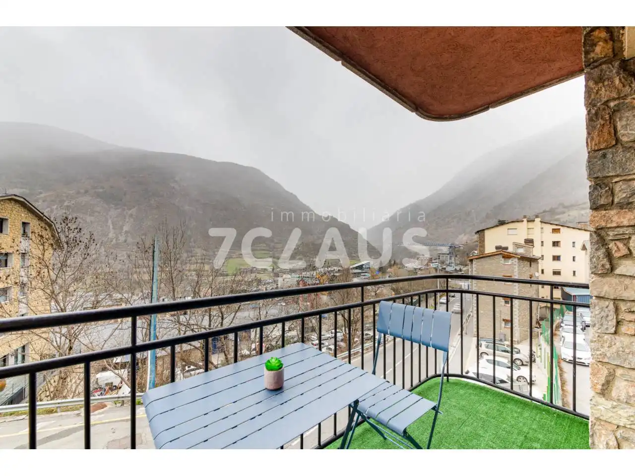 Terrasse von Wohnung zum Verkauf in Encamp mit Heizung, Parkett und Terrasse