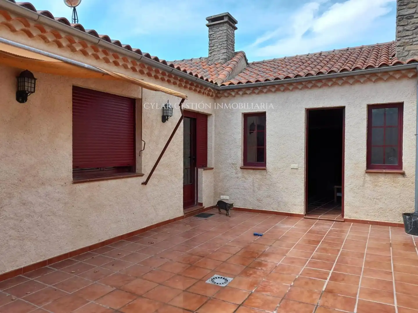 Terraza de Casa adosada en venta en Bañobárez con Calefacción, Amueblado y Horno