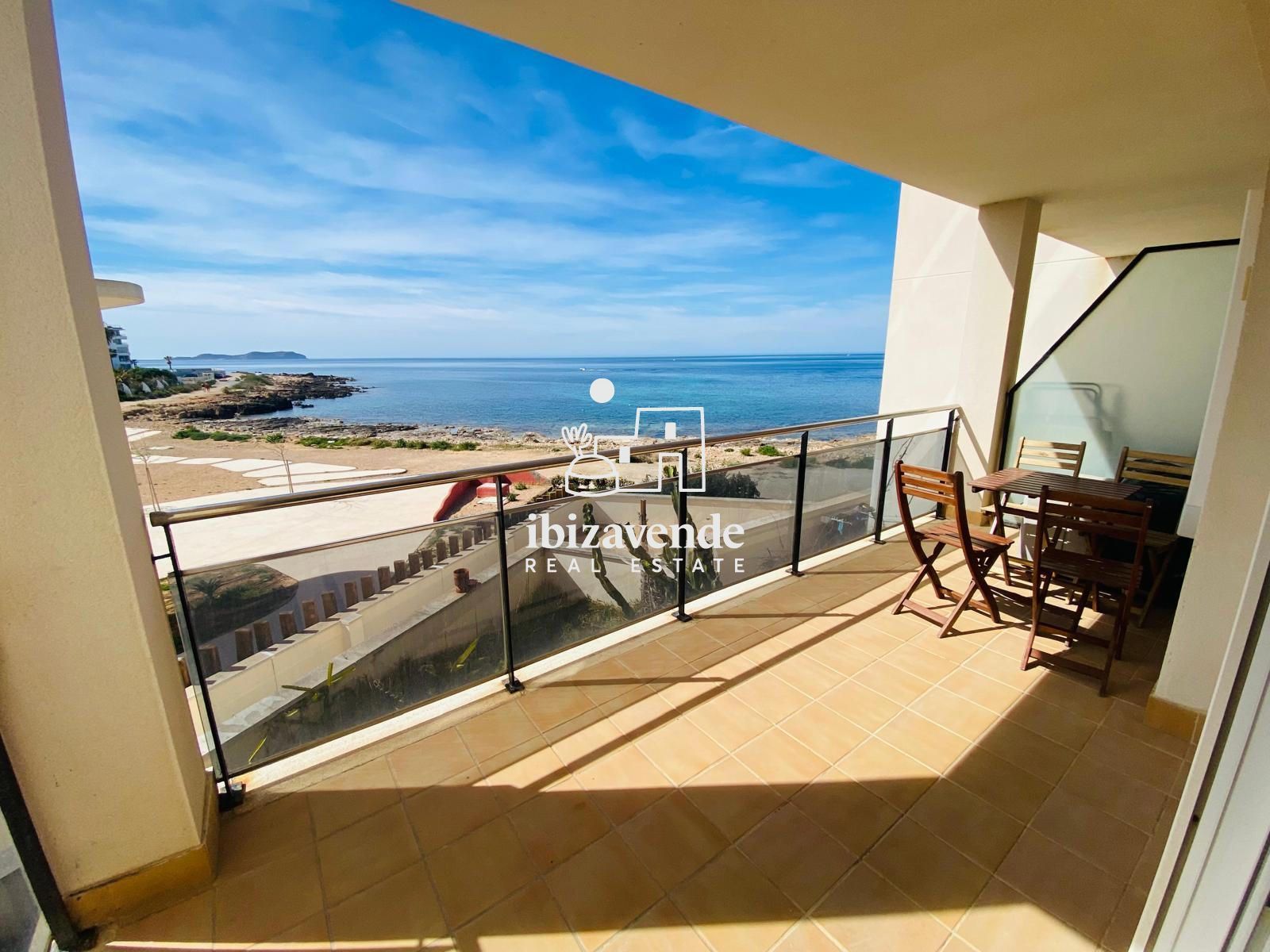 Exterior view of Flat to rent in Sant Josep de sa Talaia  with Air Conditioner, Heating and Terrace