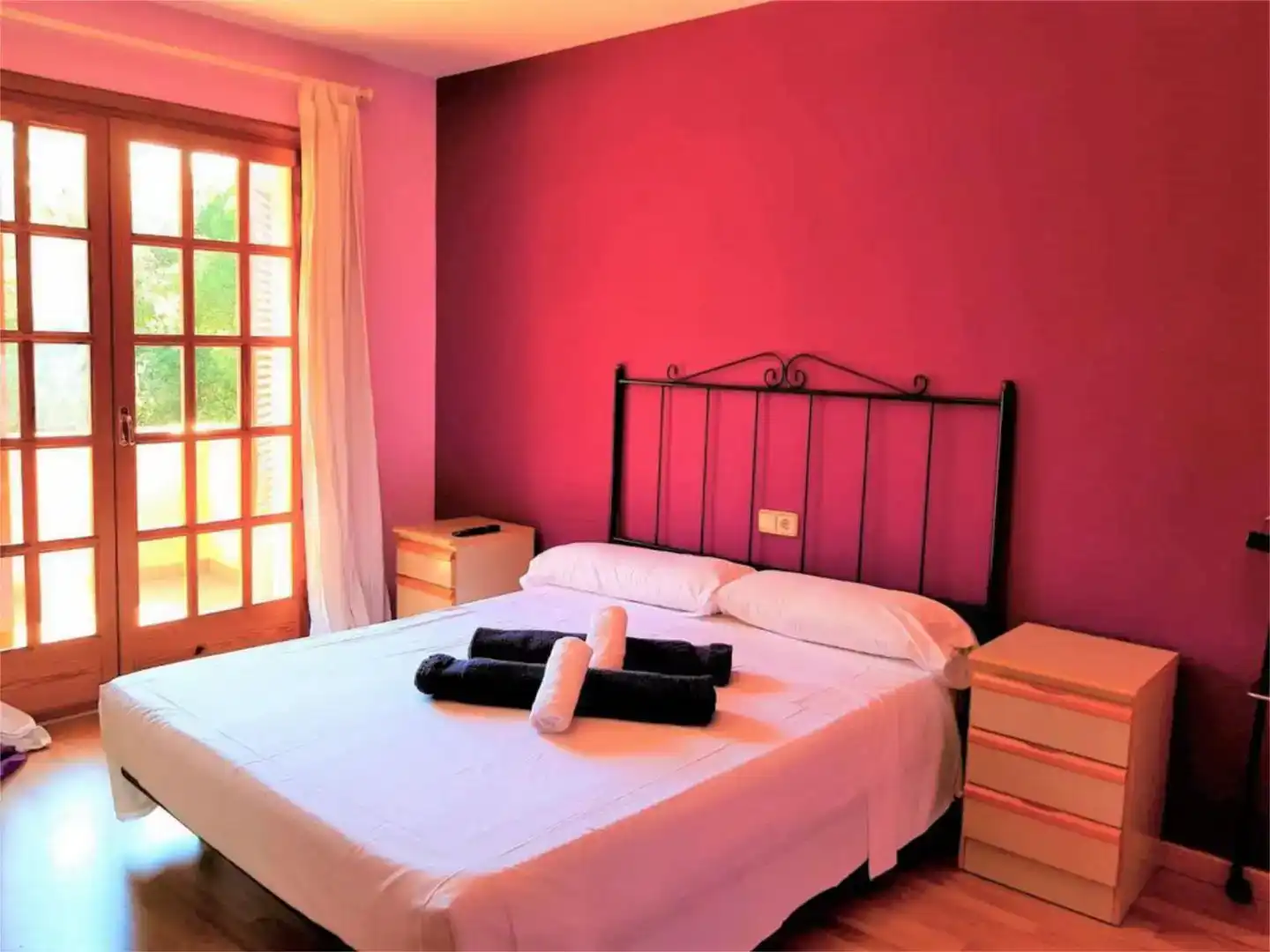 Dormitori de Casa o xalet de lloguer en Lloret de Mar amb Aire condicionat, Piscina i Moblat