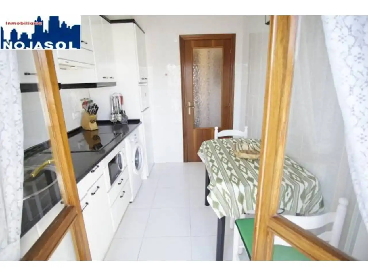 Küche von Dachboden zur Miete in Noja mit Heizung, Terrasse und Möbliert