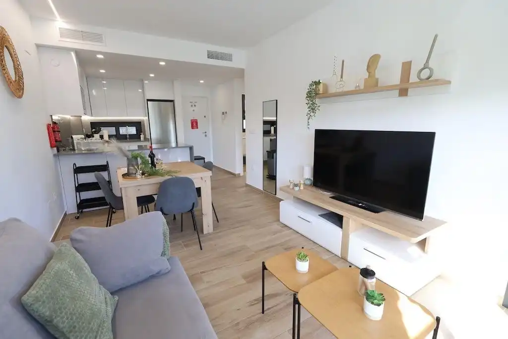 Sala d'estar de Apartament en venda en Orihuela amb Aire condicionat, Calefacció i Terrassa