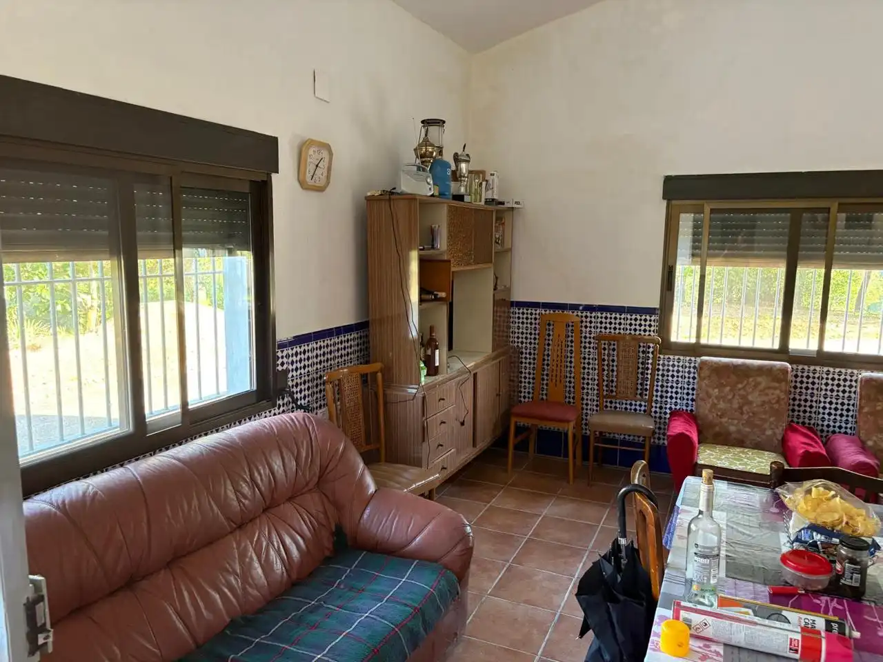 Menjador de Finca rústica en venda en Buñol amb Jardí privat, Terrassa i Traster