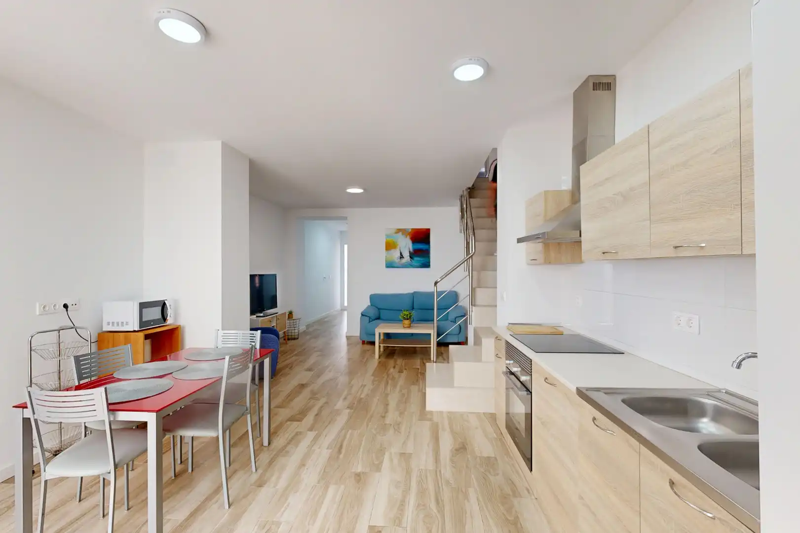 Living room of Houses for sale in Murcia  with Air Conditioner, Terrace and Storage room