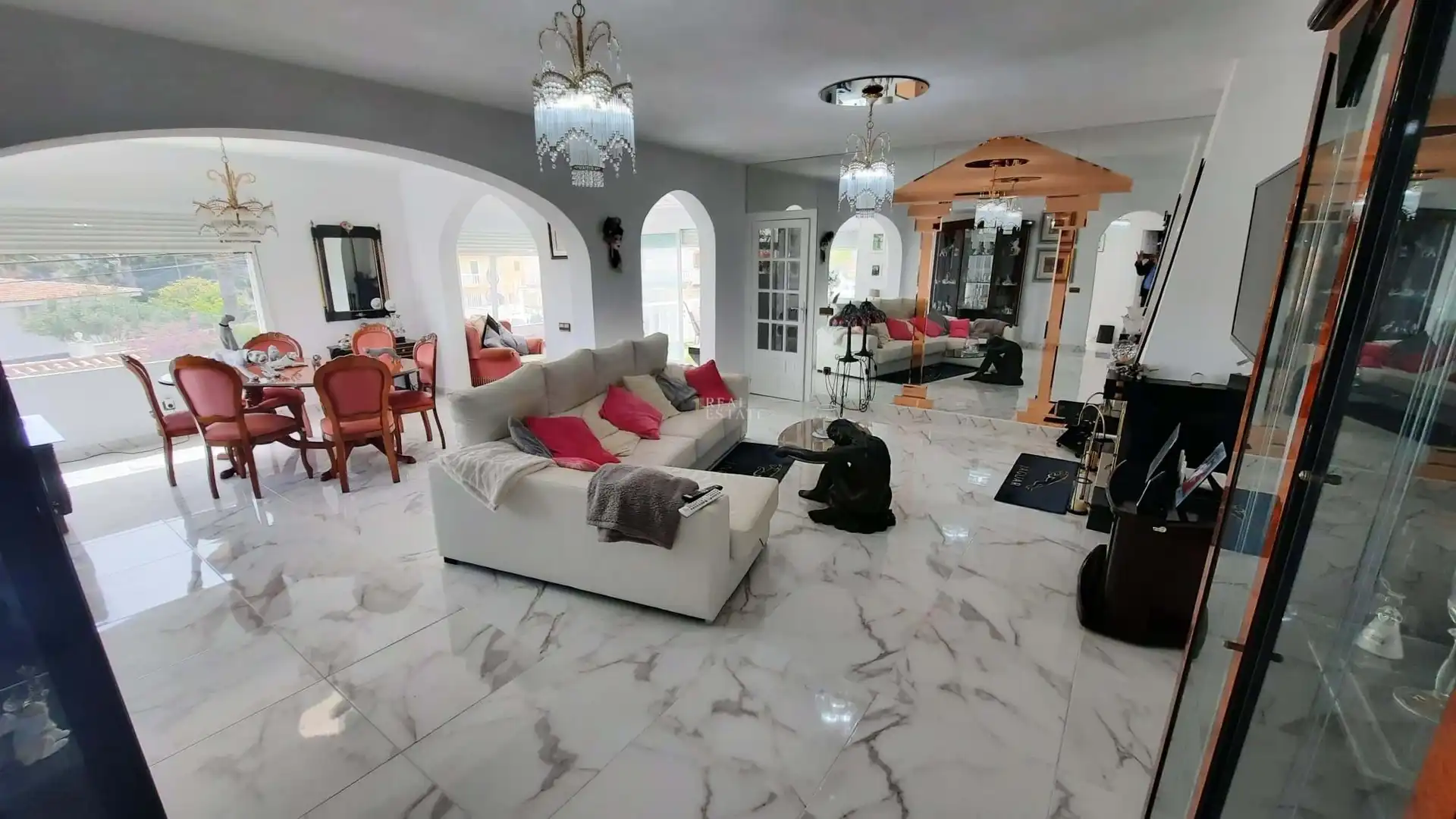 Living room of Houses for sale in L'Alfàs del Pi  with Air Conditioner, Heating and Terrace