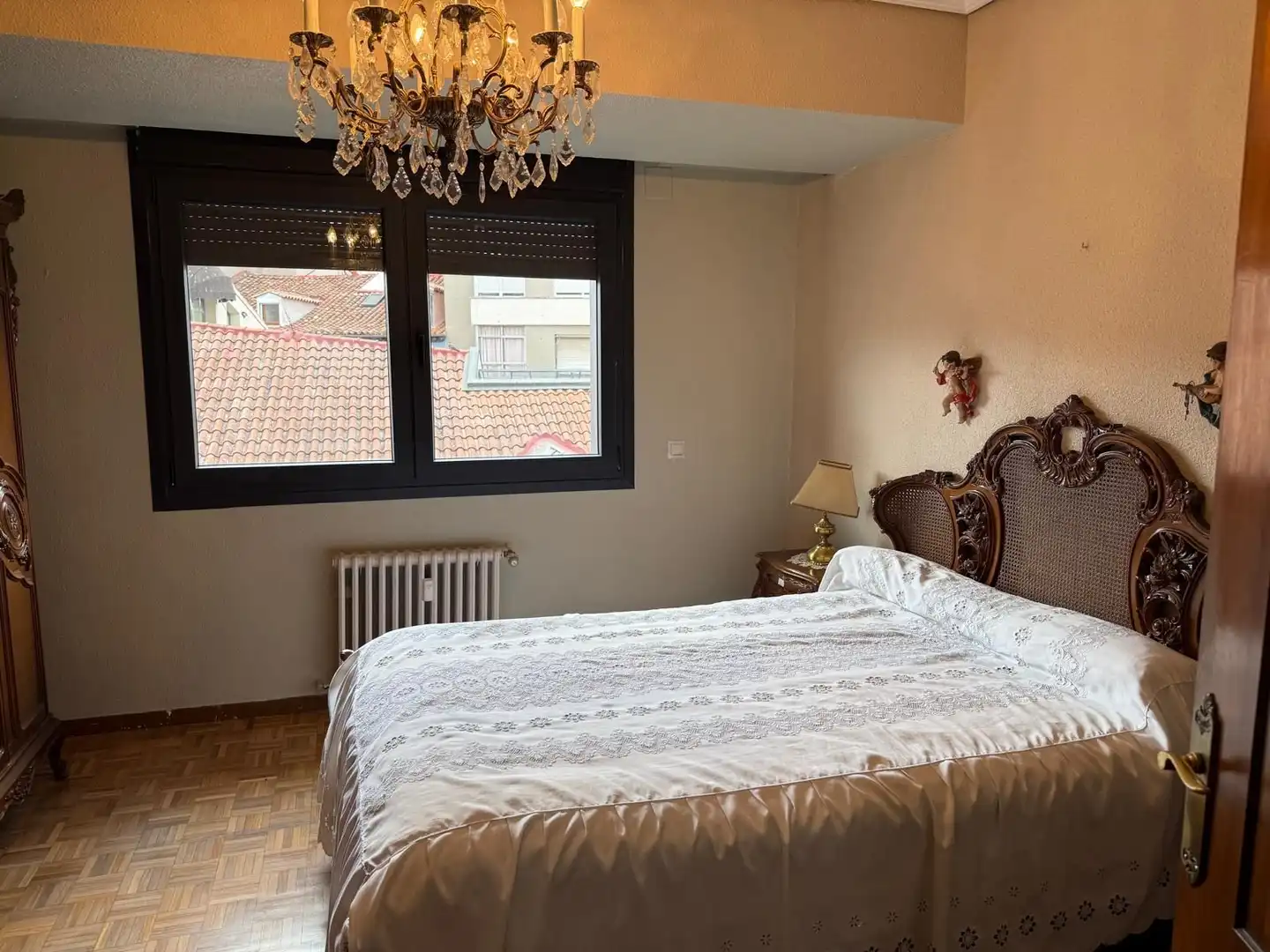 Bedroom of Flat for sale in Valladolid  with Heating, Terrace and Storage room