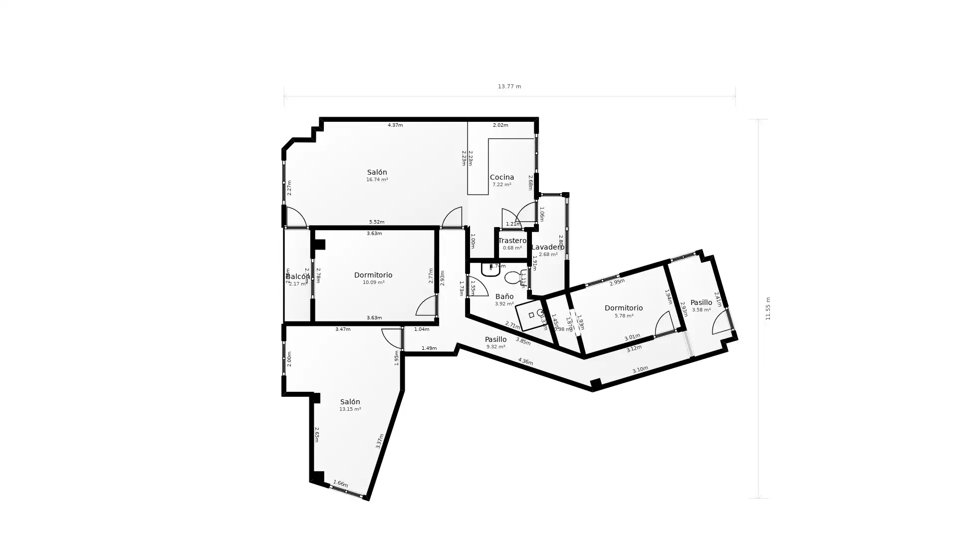 Piso en venta en Yátova con Balcón