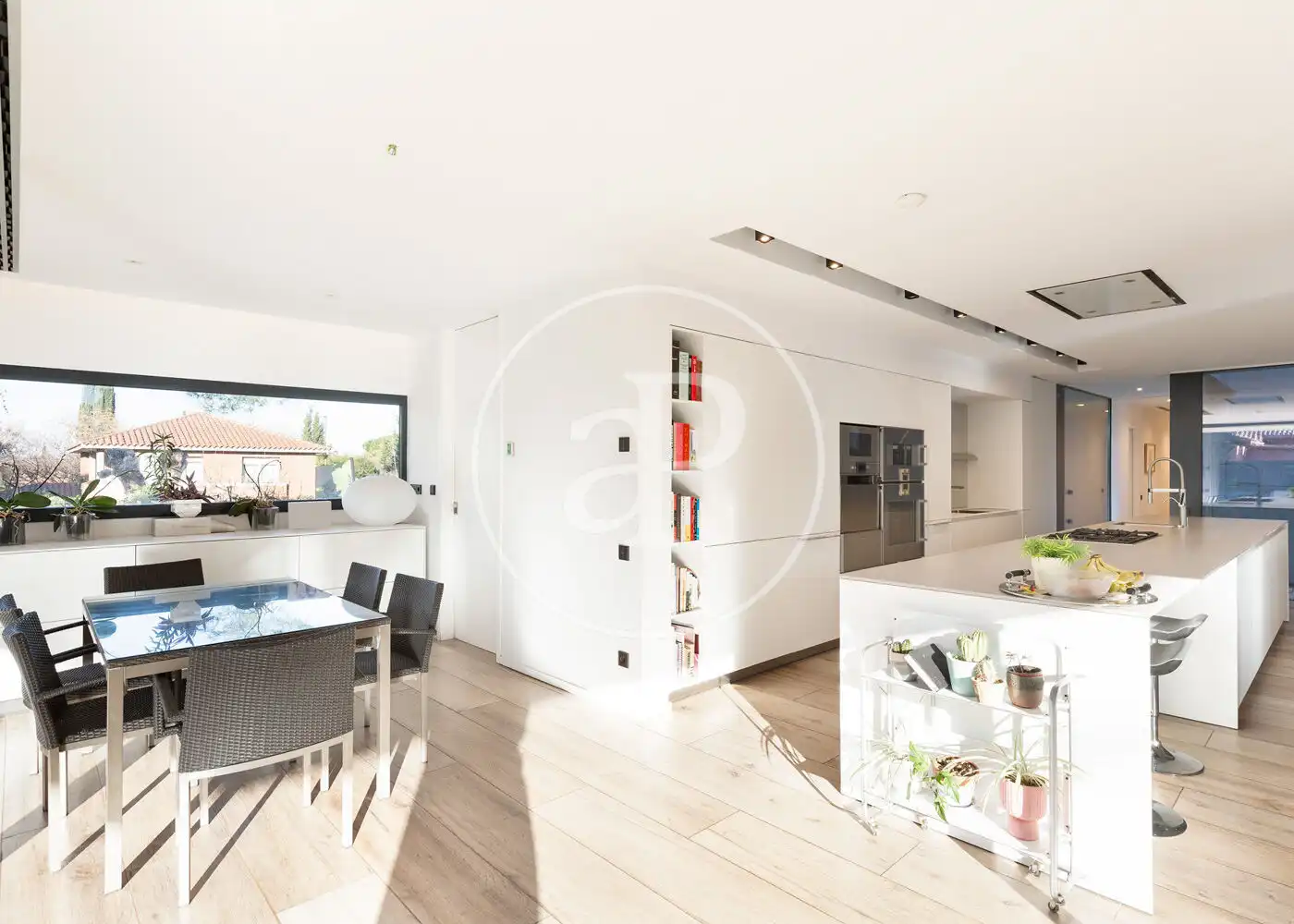 Kitchen of Houses for sale in Sant Cugat del Vallès  with Air Conditioner, Heating and Private garden