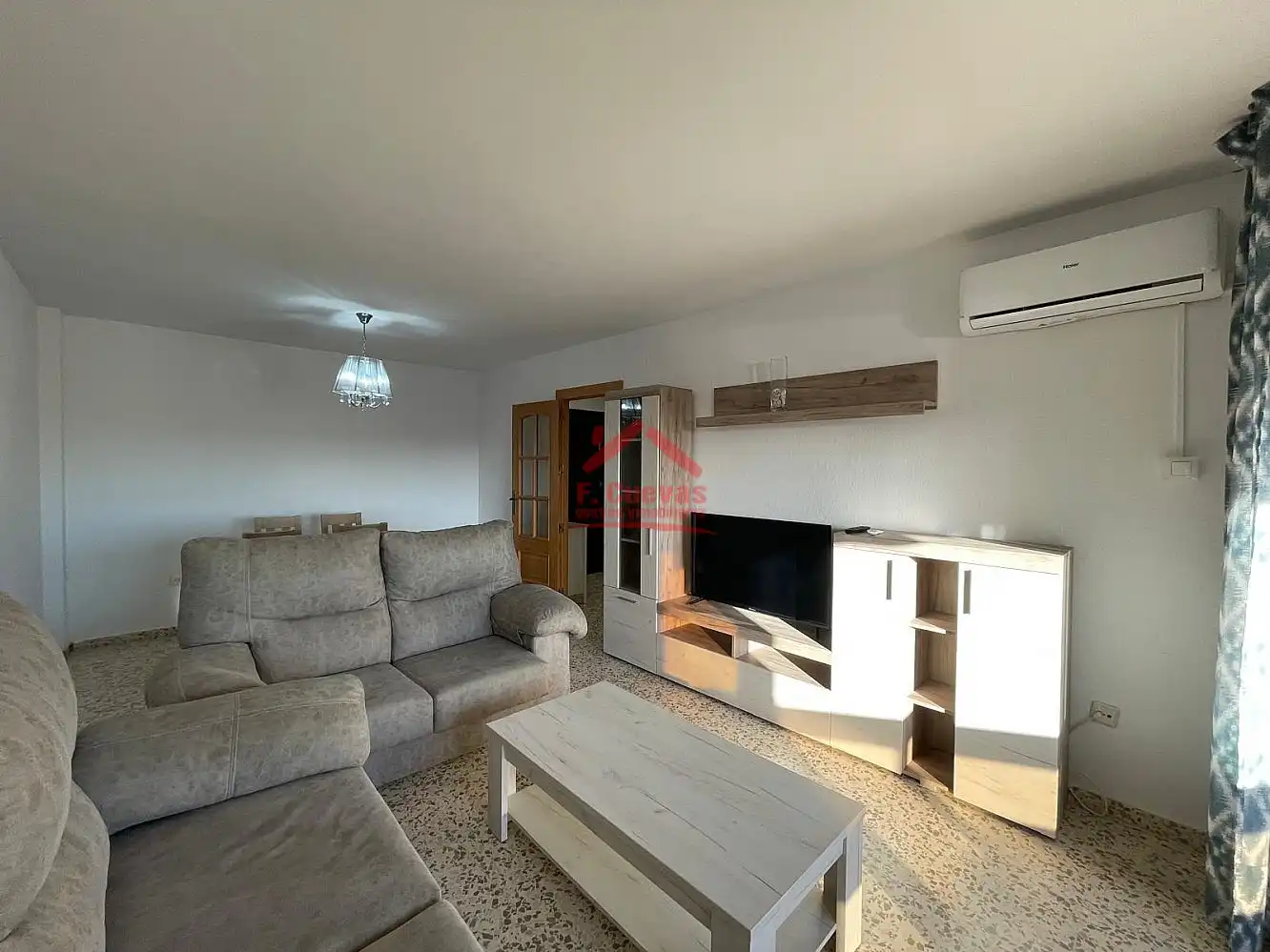 Sala d'estar de Apartament en venda en Vélez-Málaga amb Aire condicionat, Calefacció i Terrassa