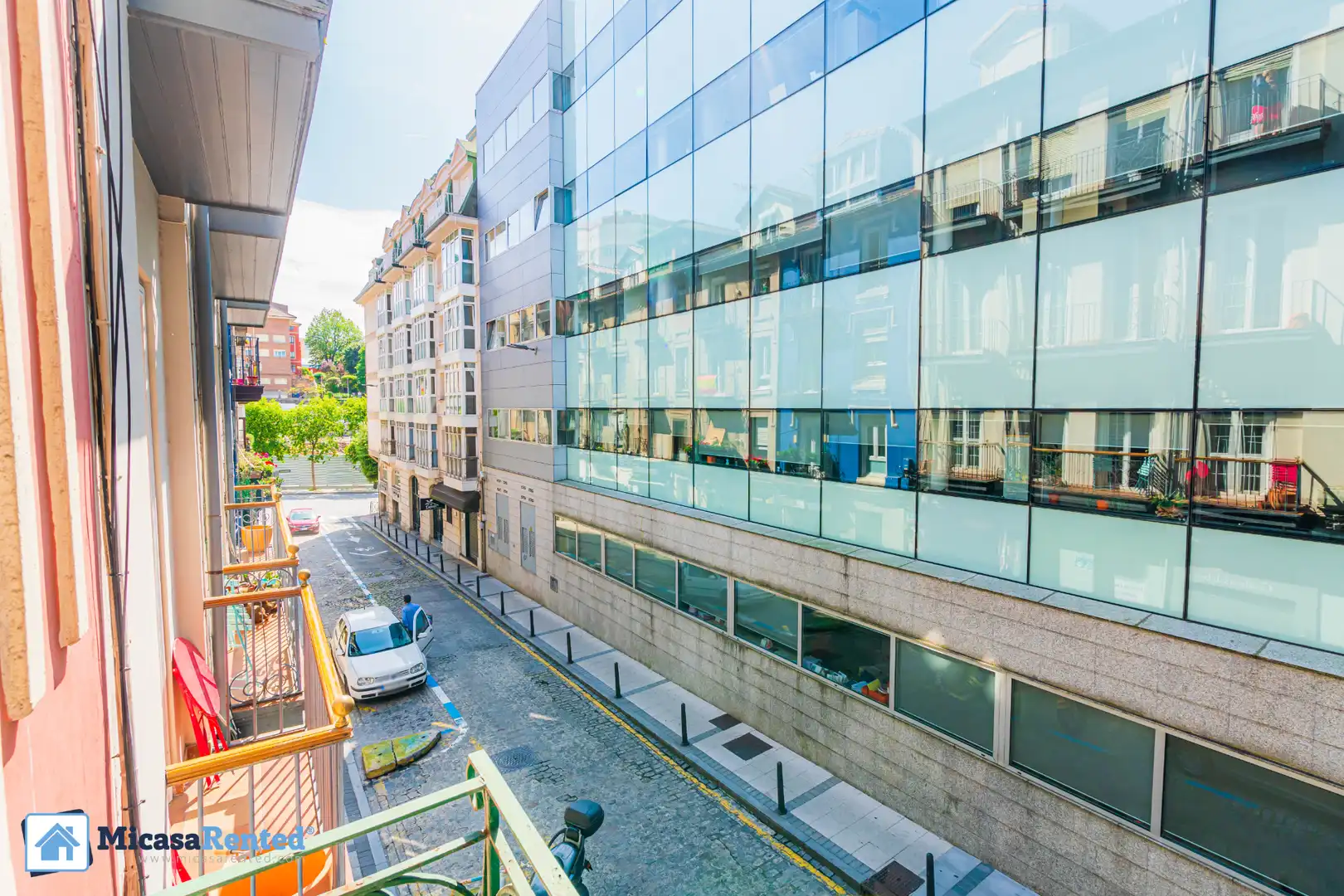 Vista exterior de Piso en venta en Santander con Calefacción, Parquet y Terraza
