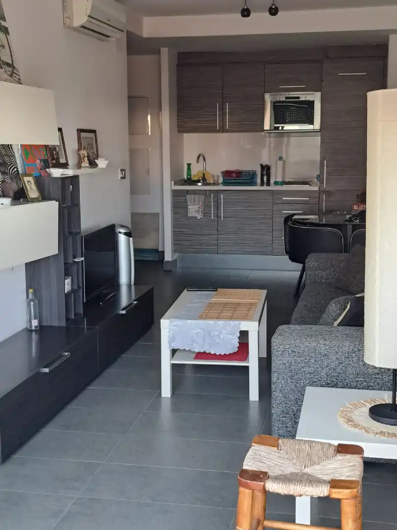 Sala d'estar de Apartament en venda en Moncofa amb Terrassa, Piscina i Moblat