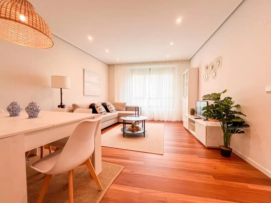 Sala d'estar de Pis de lloguer en Bilbao 