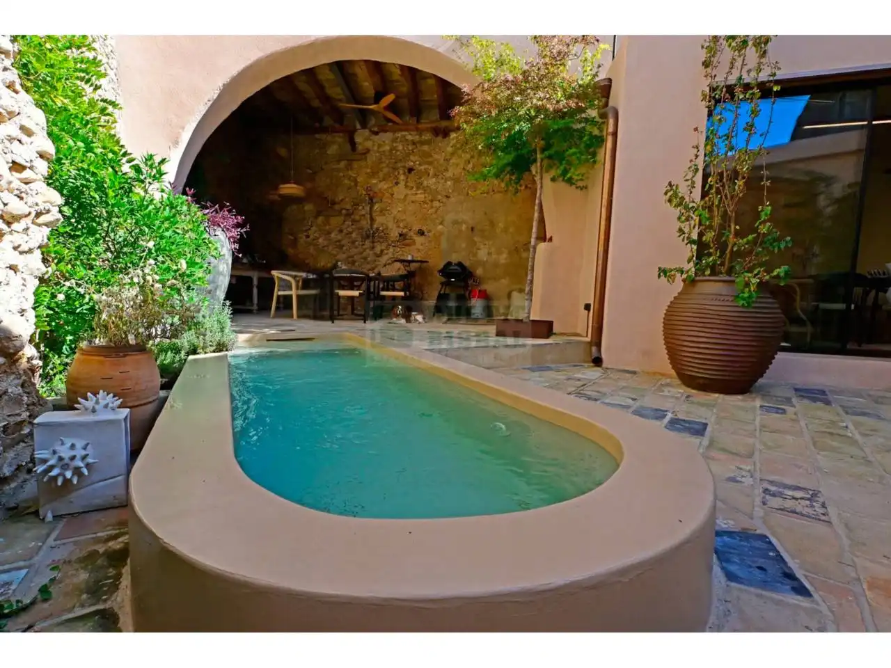Swimming pool of Country homes for sale in Ventalló  with Air Conditioner, Heating and Terrace