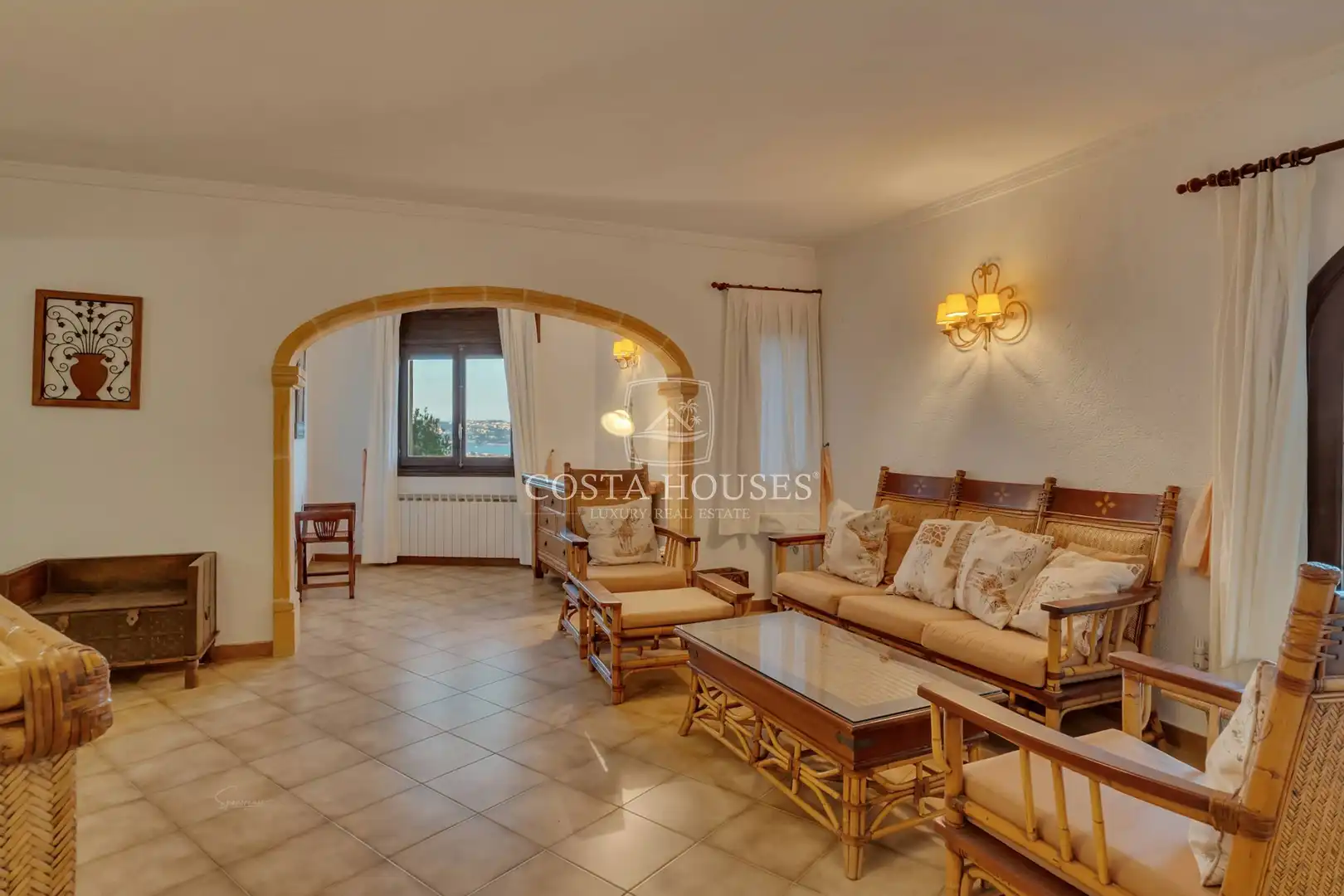 Living room of Houses for sale in Jávea / Xàbia  with Air Conditioner, Private garden and Terrace