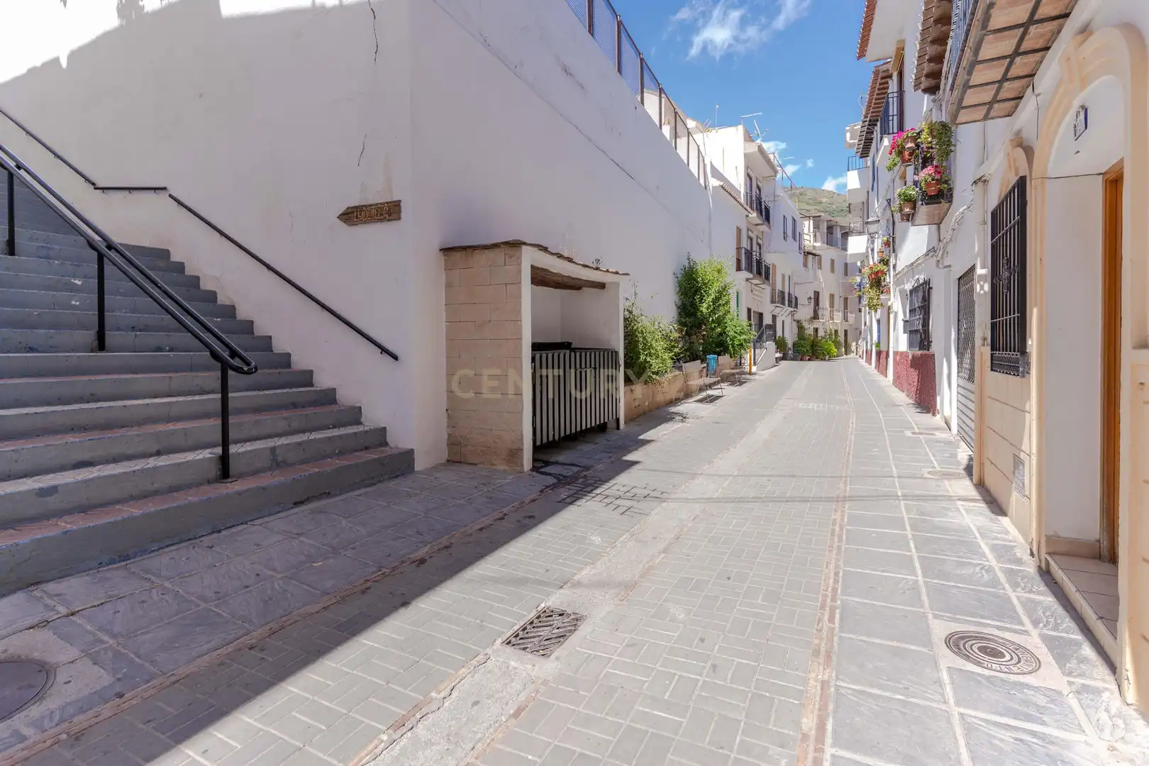 Vista exterior de Casa adosada en venda en Lanjarón