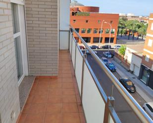 Balcony of Apartment to rent in Badajoz Capital  with Air Conditioner