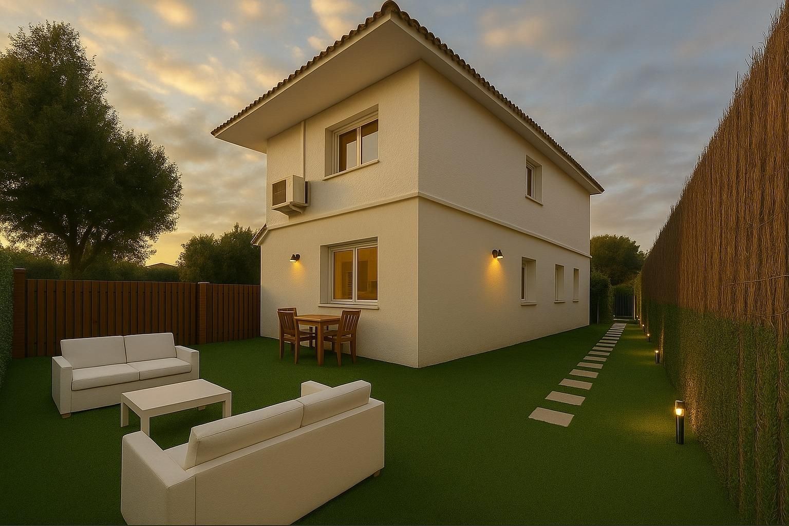 Terrassa de Casa o xalet en venda en Sant Cugat del Vallès amb Aire condicionat, Calefacció i Jardí privat