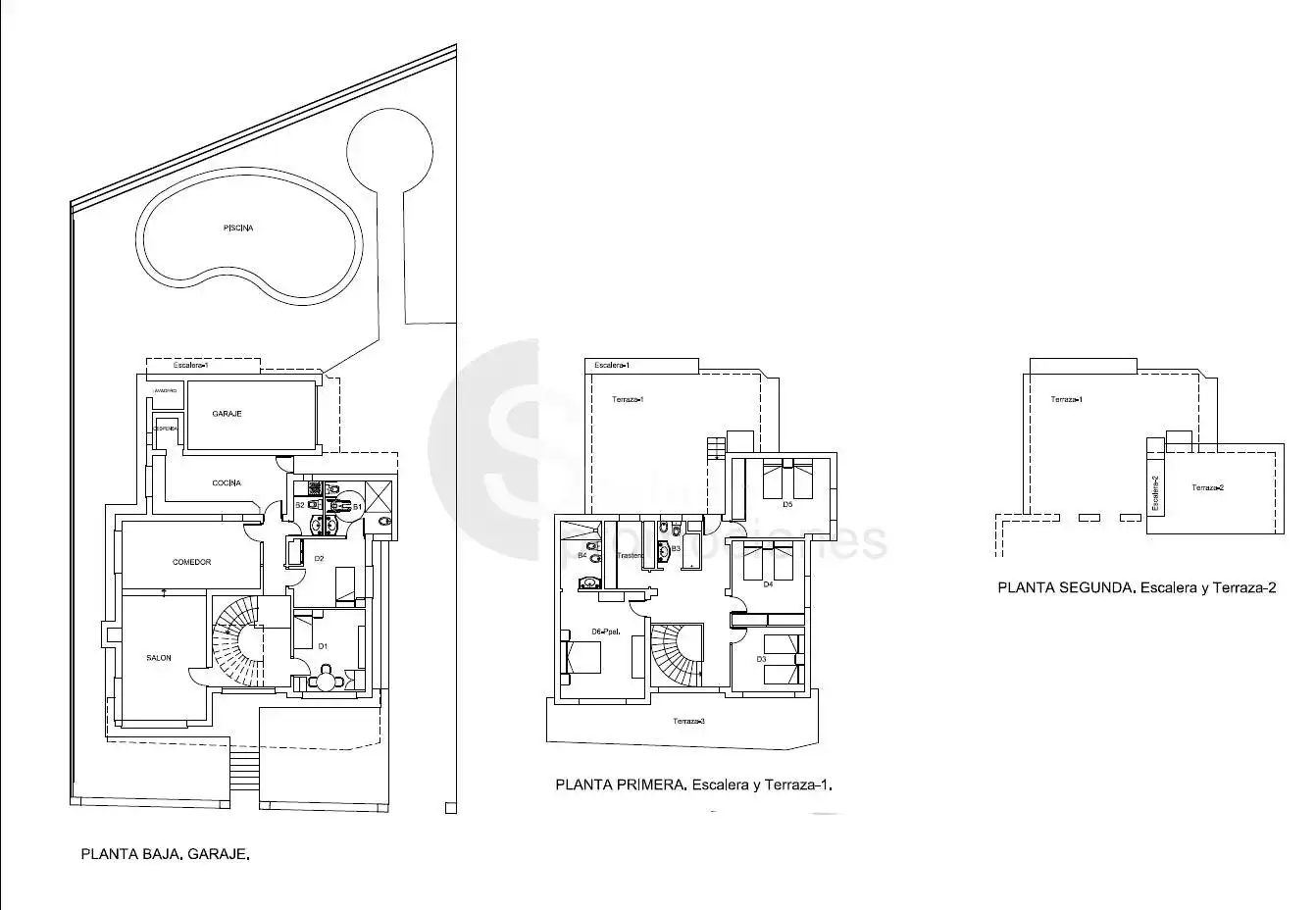 Haus oder Chalet zum Verkauf in Málaga mit Klimaanlage, Privatgarten und Terrasse
