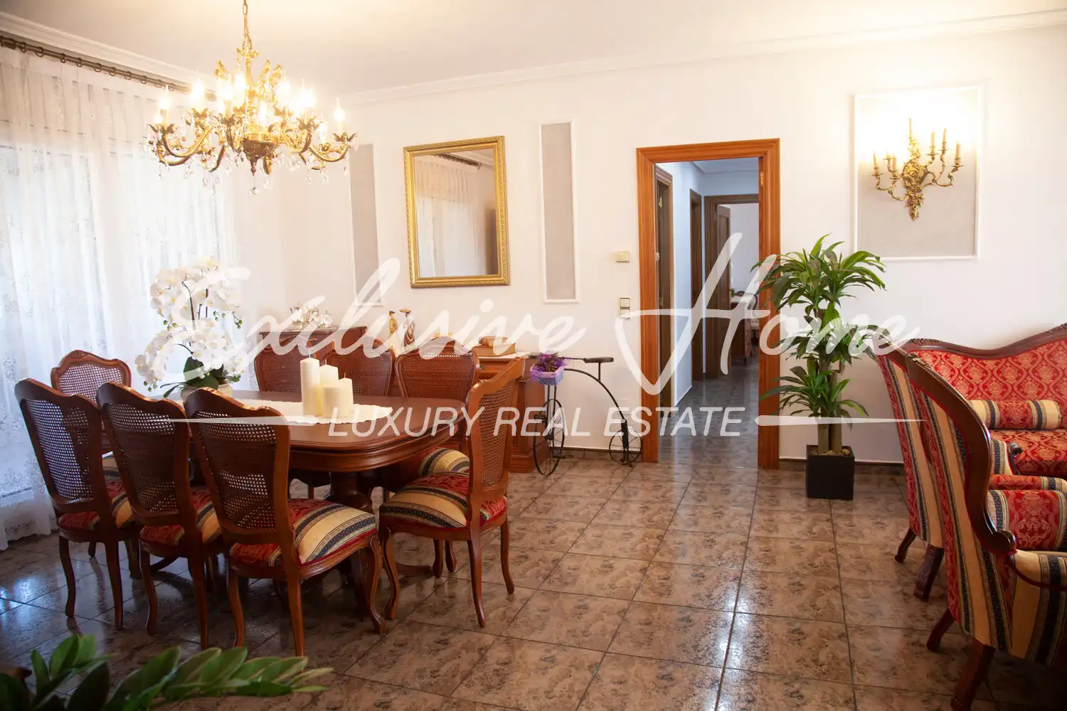Dining room of Attic for sale in Benicarló  with Air Conditioner, Terrace and Furnished
