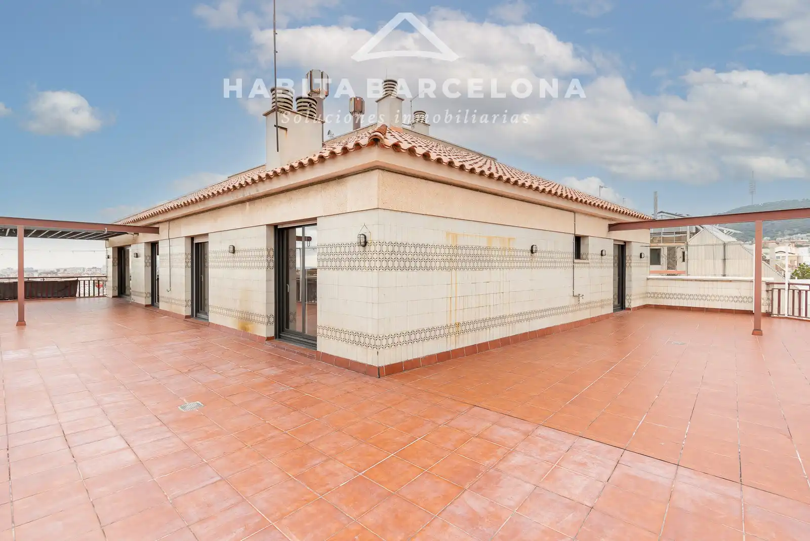 Terrassa de Àtic de lloguer en Sarrià - Sant Gervasi