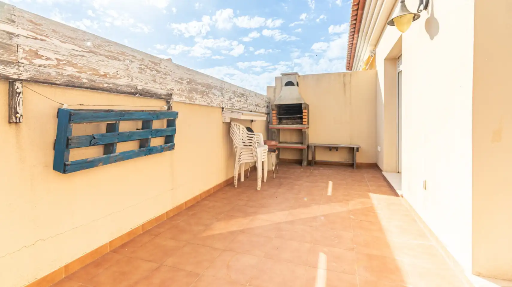 Terrasse von Dachboden zum Verkauf in Ondara mit Klimaanlage, Heizung und Terrasse