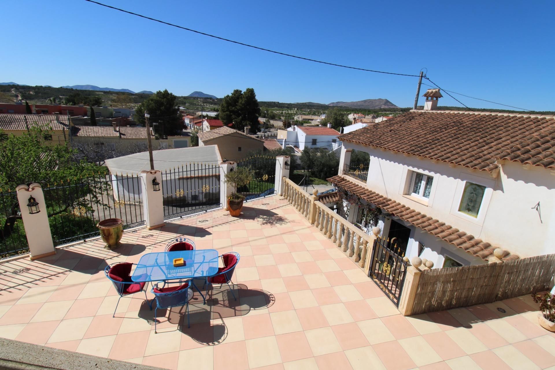 Terrassa de Casa o xalet en venda en Lorca amb Aire condicionat, Calefacció i Jardí privat