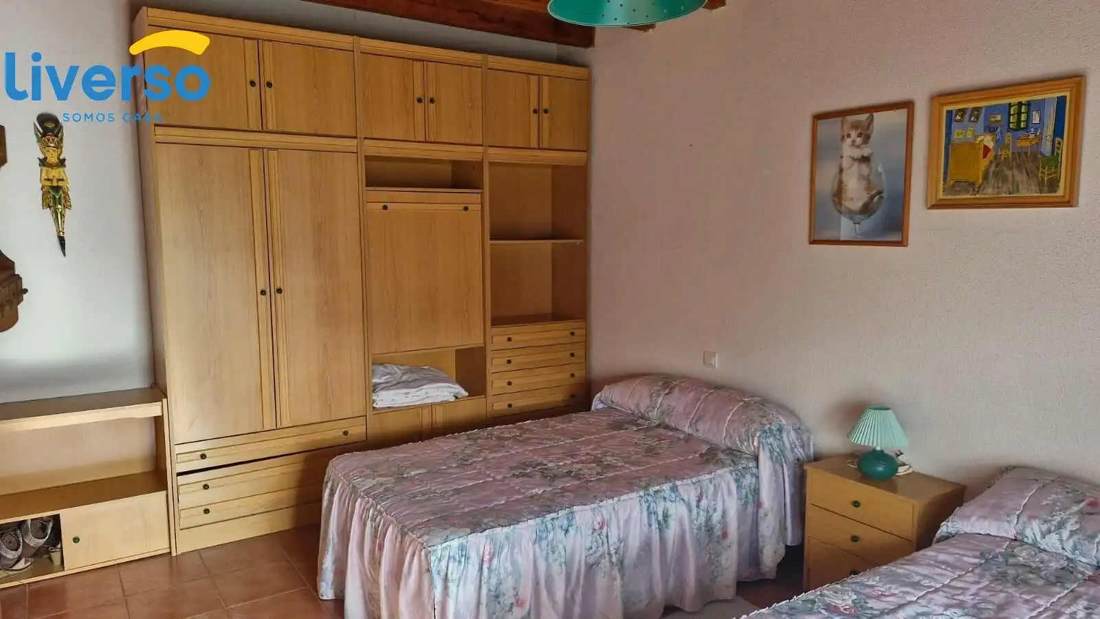 Habitación de Casa o chalet en venta en Milagros con Calefacción, Amueblado y Balcón