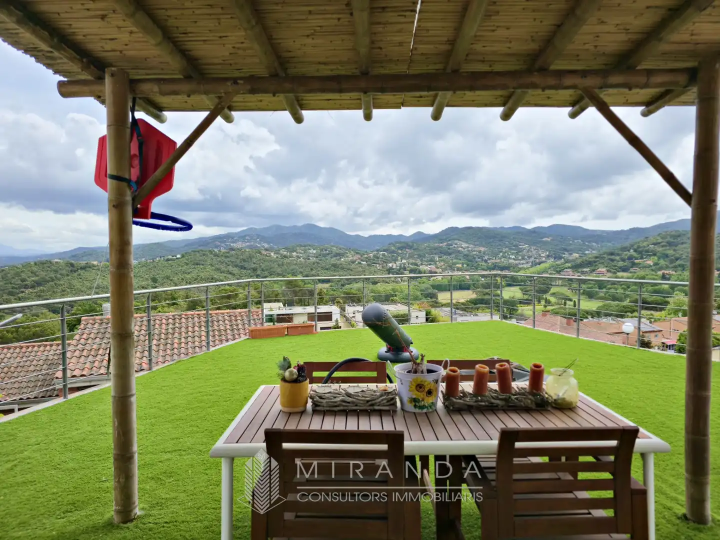 Terraza de Casa o chalet en venta en Vallromanes con Aire acondicionado, Calefacción y Jardín privado