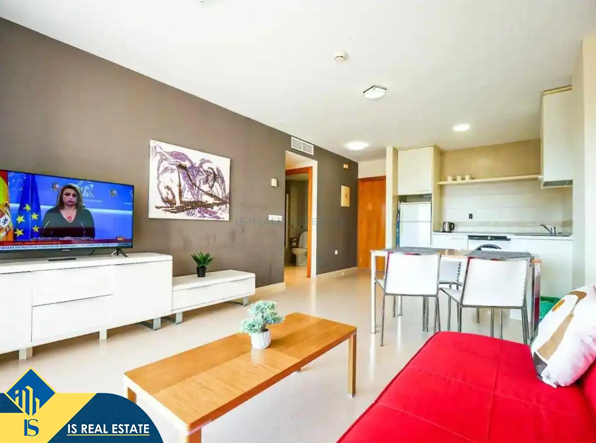 Sala de estar de Apartamento en venta en Guardamar del Segura con Aire acondicionado, Calefacción y Terraza