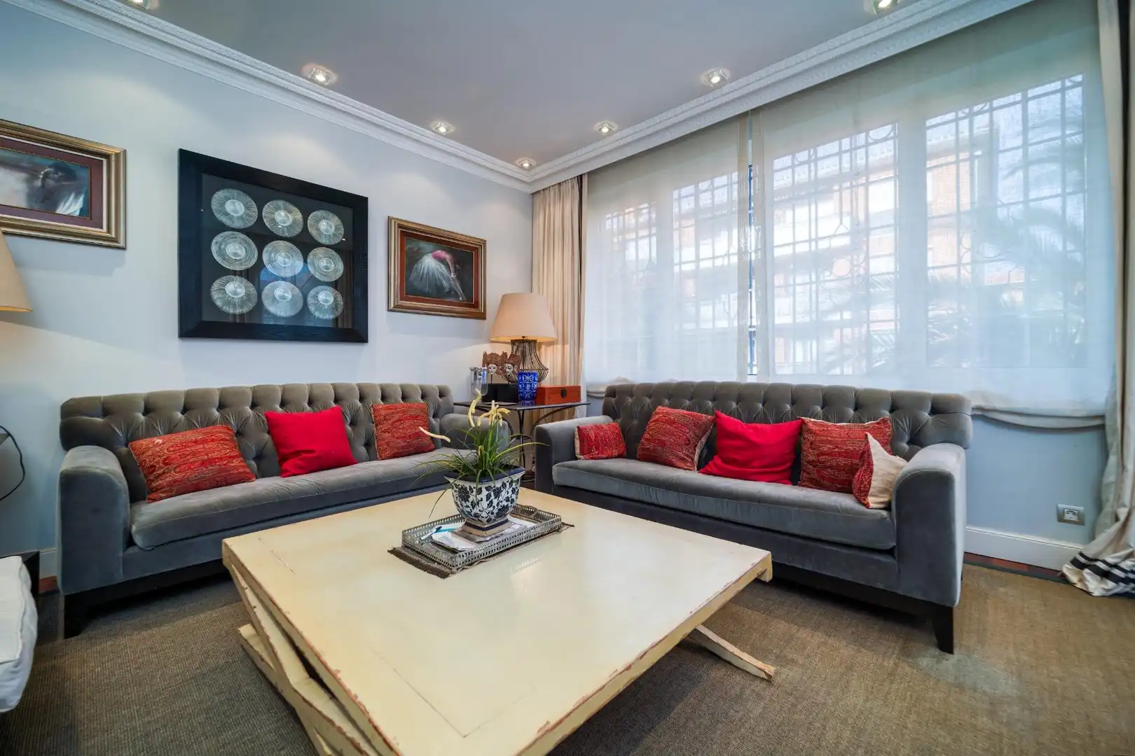 Sala de estar de Casa o chalet en venta en Getxo  con Calefacción