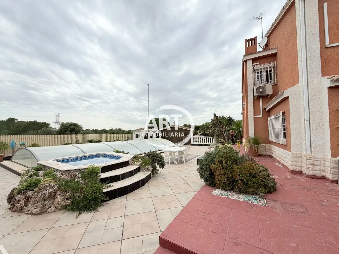 Garden of Houses for sale in San Antonio de Benagéber  with Air Conditioner, Heating and Private garden