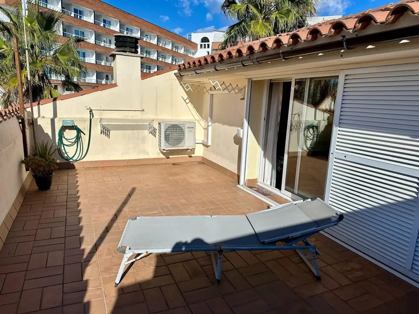 Terrassa de Casa adosada en venda en Lloret de Mar amb Aire condicionat, Calefacció i Jardí privat